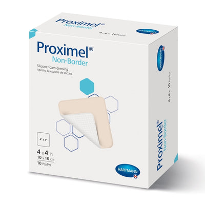 Proximel Silicone Foam Dressing, 4 x 4 Inch - 1118896_BX - 1