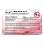 Sani-Cloth Plus Germicidal Wipe Disinfectant Cleaner, Non-Sterile Canister, 6 x 6¾ Inch - 370845_CS - 7