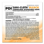 Sani-Cloth Surface Disinfectant Cleaner Bleach Wipe, 40 Individual Packets per Box - 809669_CS - 5