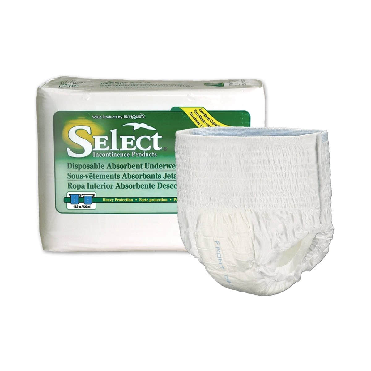 Select Absorbent Underwear -Unisex - 851765_BG - 1