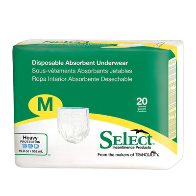 Select Heavy Protection Absorbent Underwear -Unisex - 418717_BG - 2