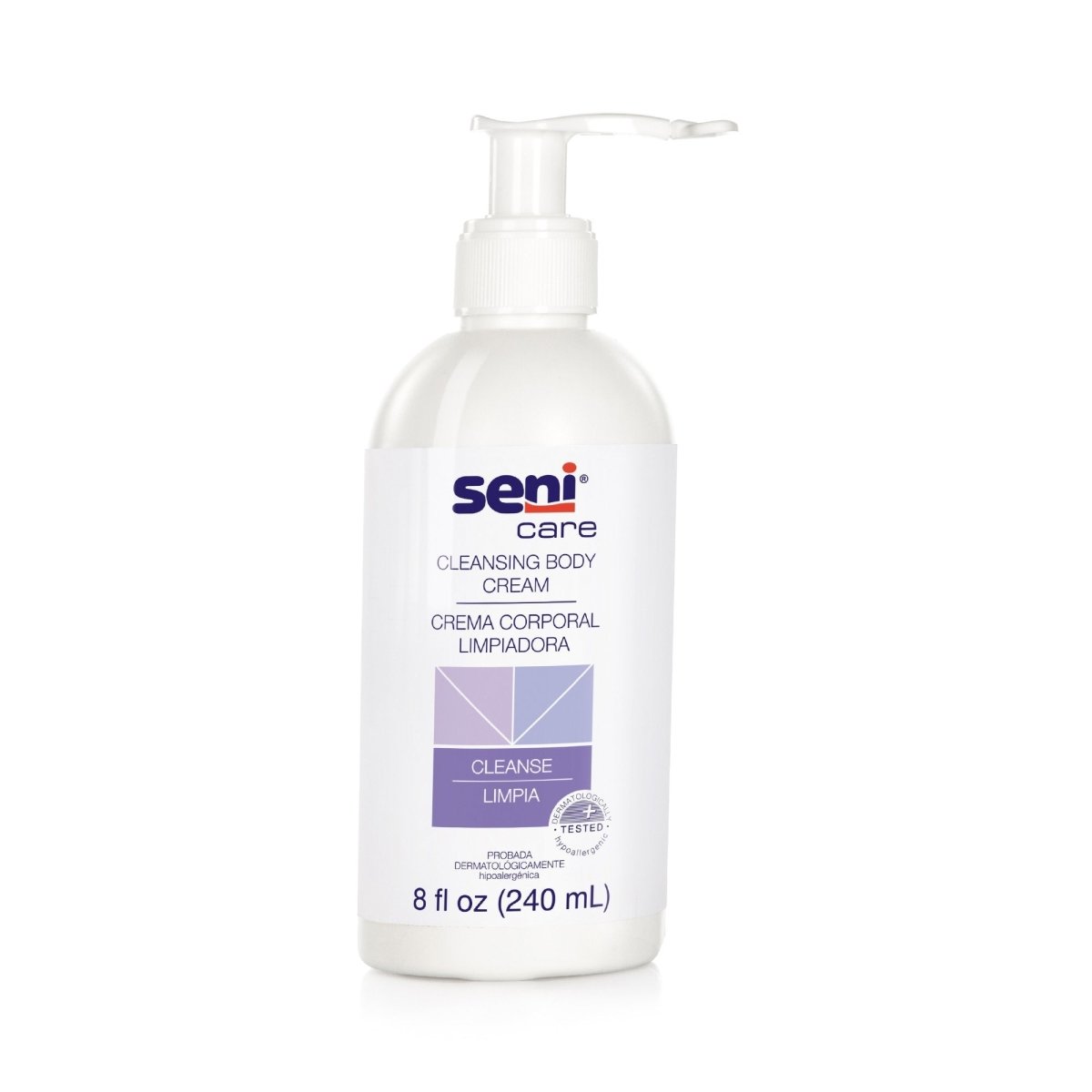 Seni Care Rinse Free Body Wash, 8 oz. Pump Bottle - 1163814_EA - 2