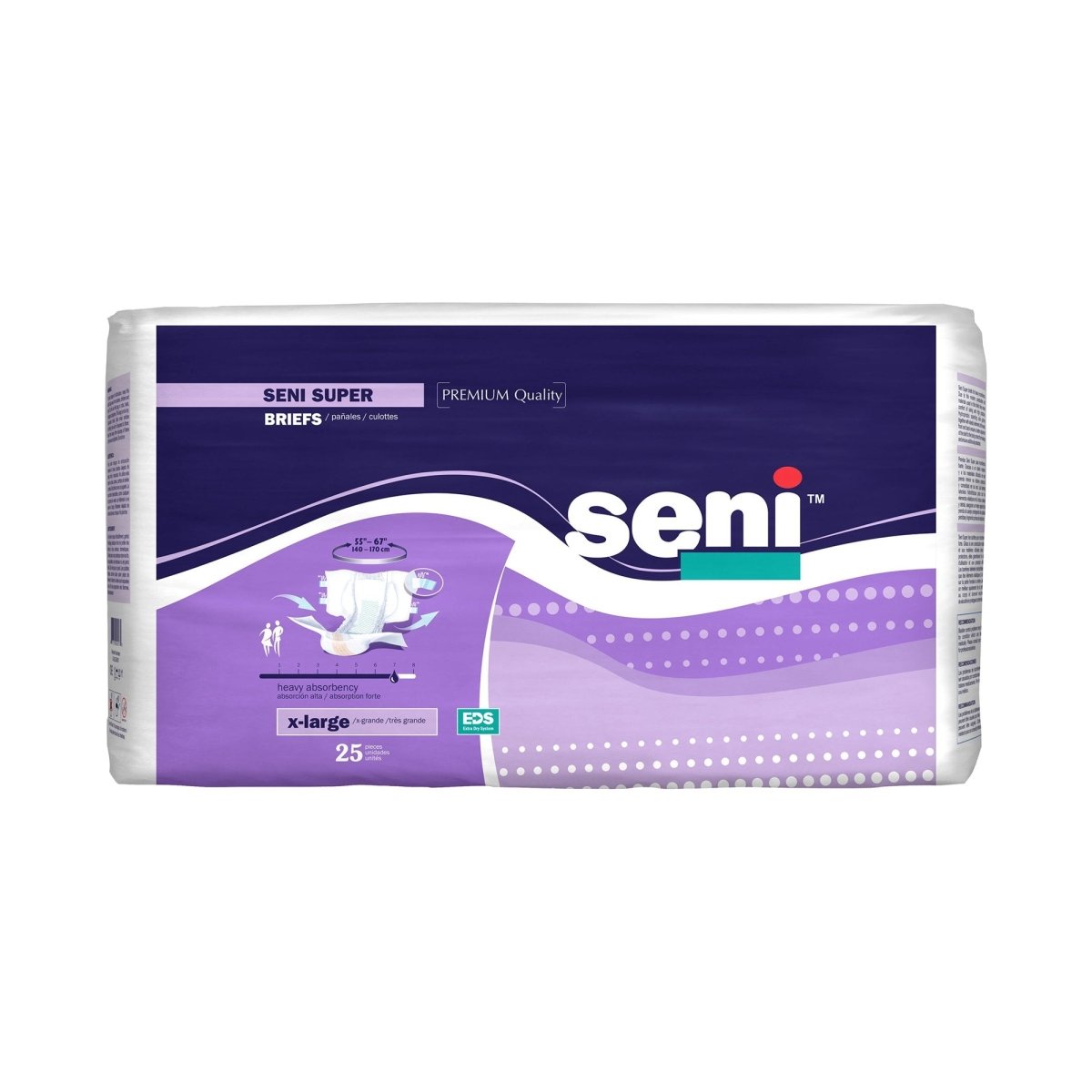 Seni Super Heavy Absorbency Incontinence Briefs - 1163865_CS - 1