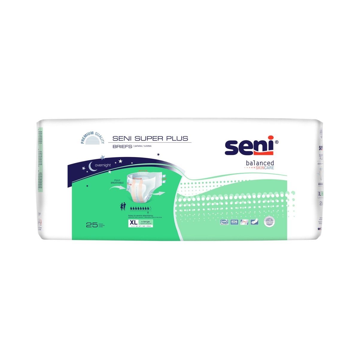 Seni Super Plus Severe Absorbency Incontinence Briefs - 1163873_CS - 1