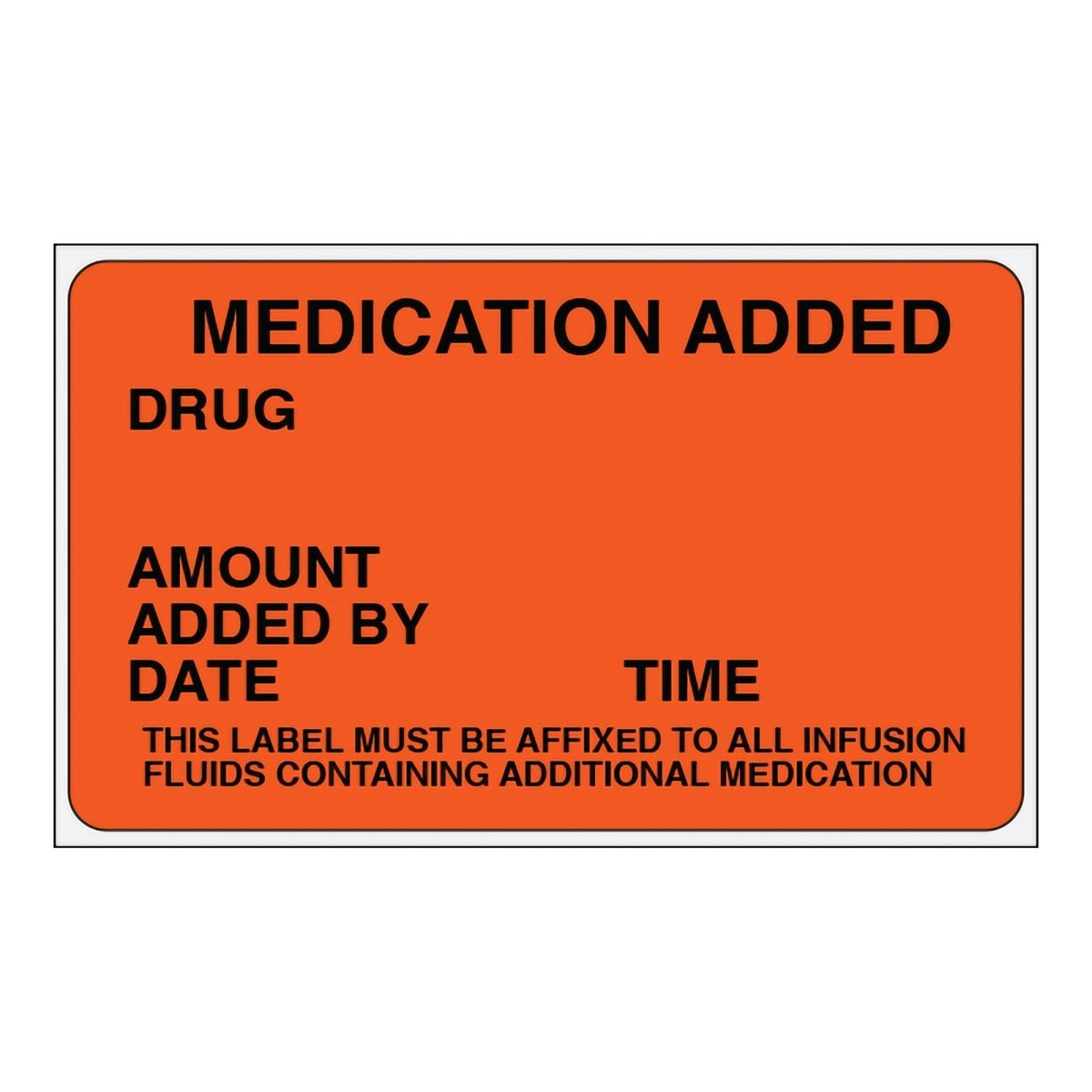 Shamrock Anesthesia Pre Printed Label - 296574_RL - 1