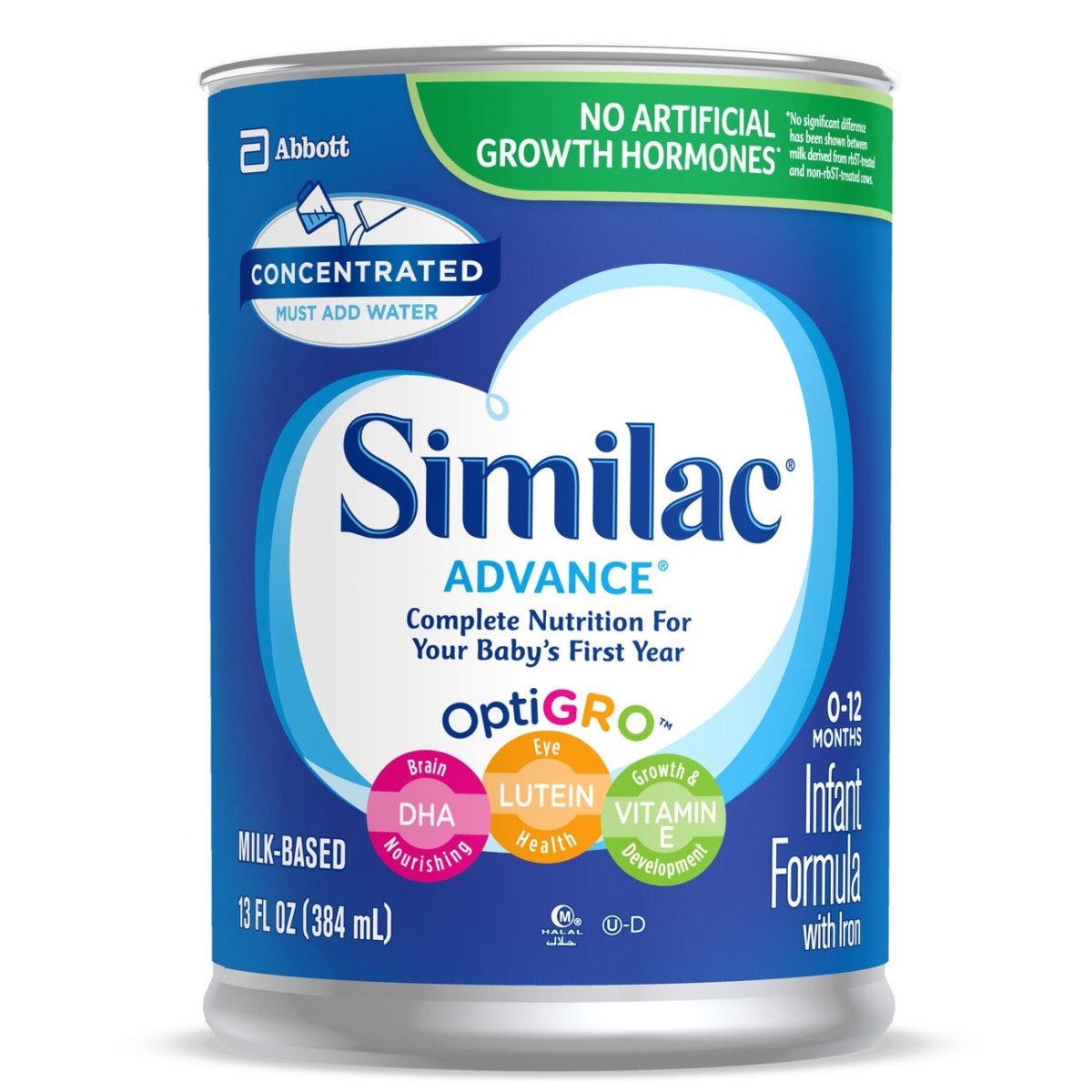 Similac Advance 20 Liquid Concentrate Infant Formula - 746698_CS - 1