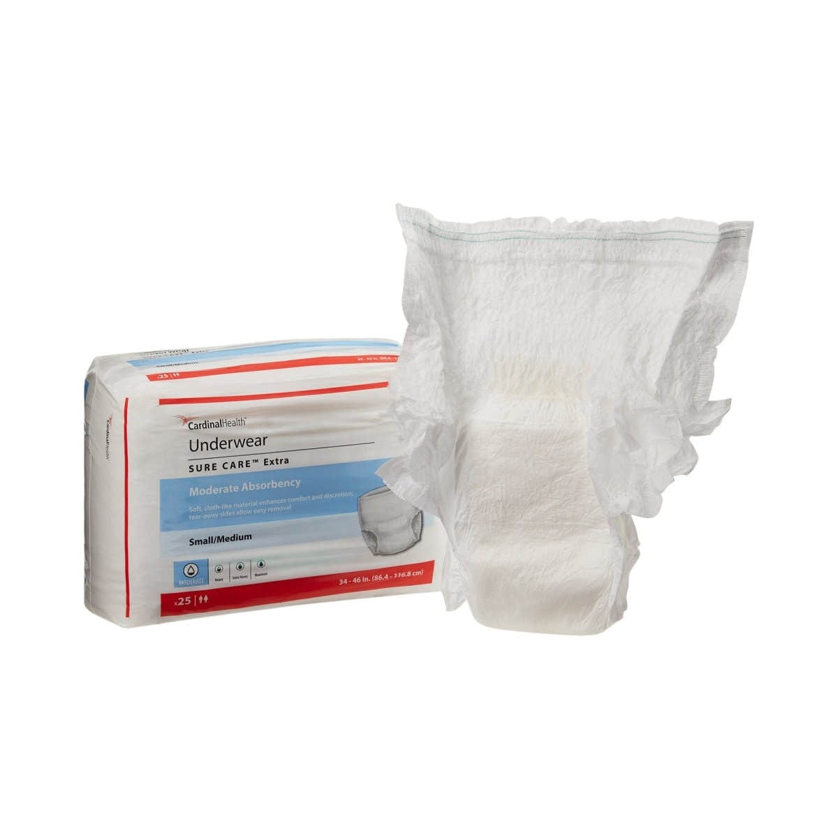 Simplicity Extra Moderate Absorbent Underwear -Unisex - 814879_BG - 1