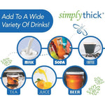 SimplyThick Easy Mix Food and Beverage Thickener, Unflavored Gel, Honey Consistency - 1087564_BX - 2
