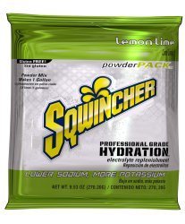 Sqwincher Powder Pack Lemon-Lime Electrolyte Replenishment Drink Mix, 23.83 oz. Packet - 1065942_PK - 1