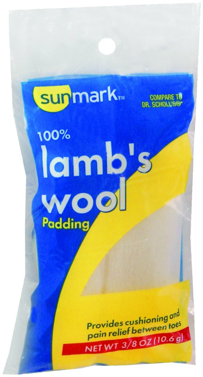 sunmark Lamb's Wool Padding, Small - 587237_EA - 1