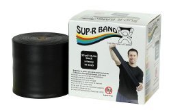 Sup-R Band Exercise Resistance Band, Black, 5 Inch x 50 Yard - 930538_EA - 1