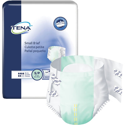 Tena Small Brief Moderate to Heavy Incontinence Brief -Unisex - 683242_CS - 1