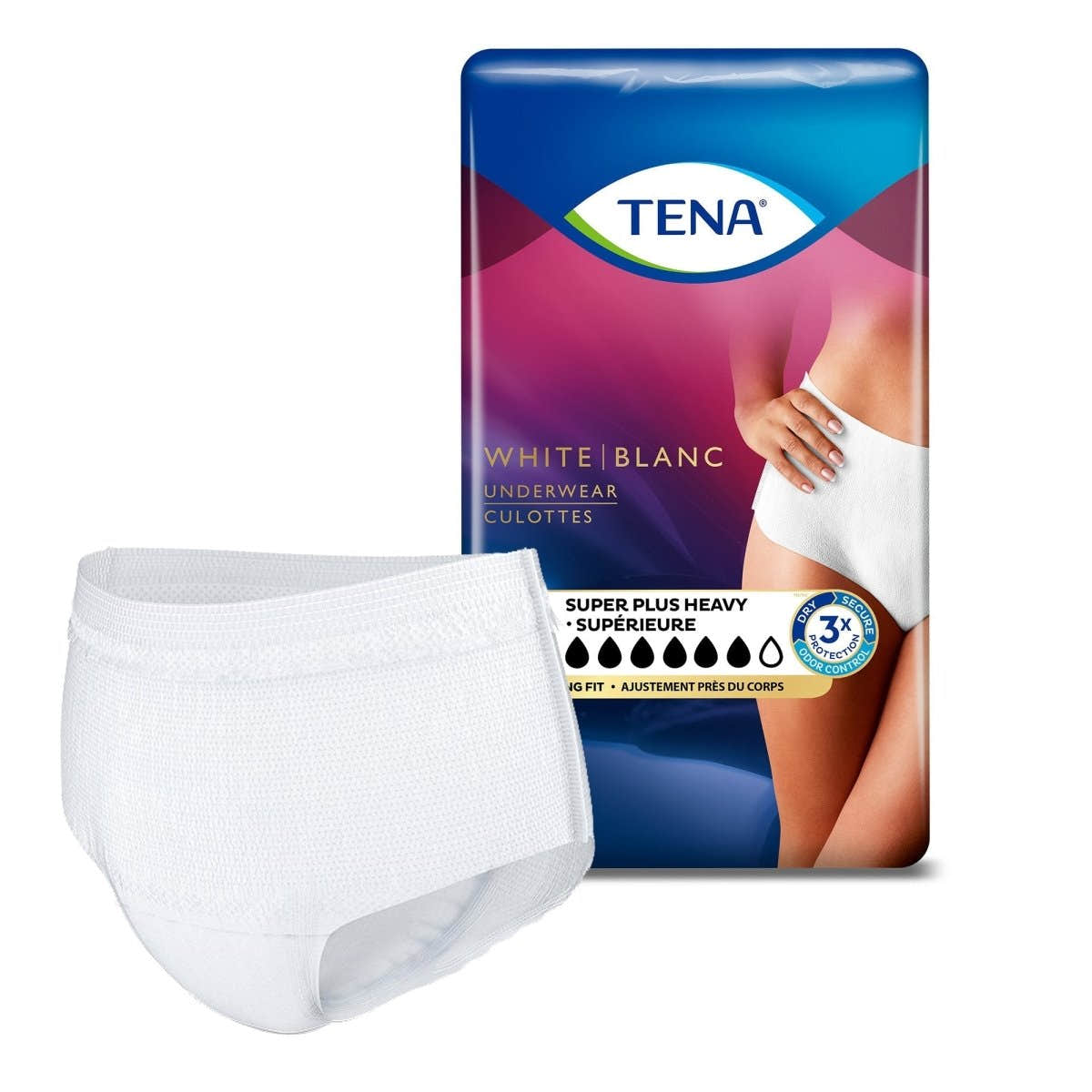 Tena Women Super Plus Absorbent Underwear -Female - 738763_BG - 1