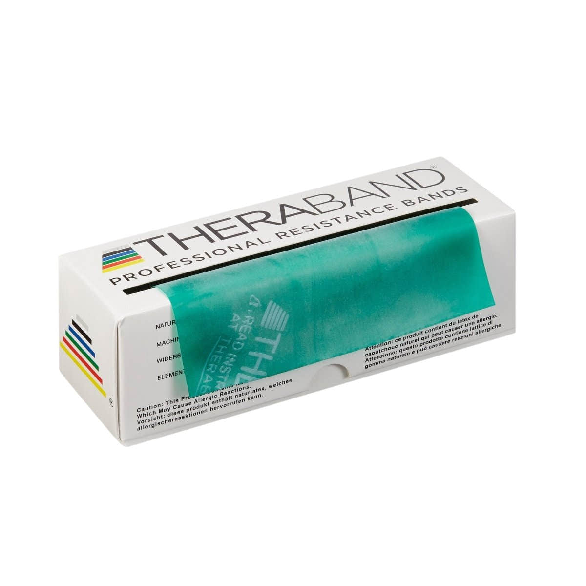 TheraBand Exercise Resistance Band, Green, 5 Inch x 6 Yard - 824519_EA - 1