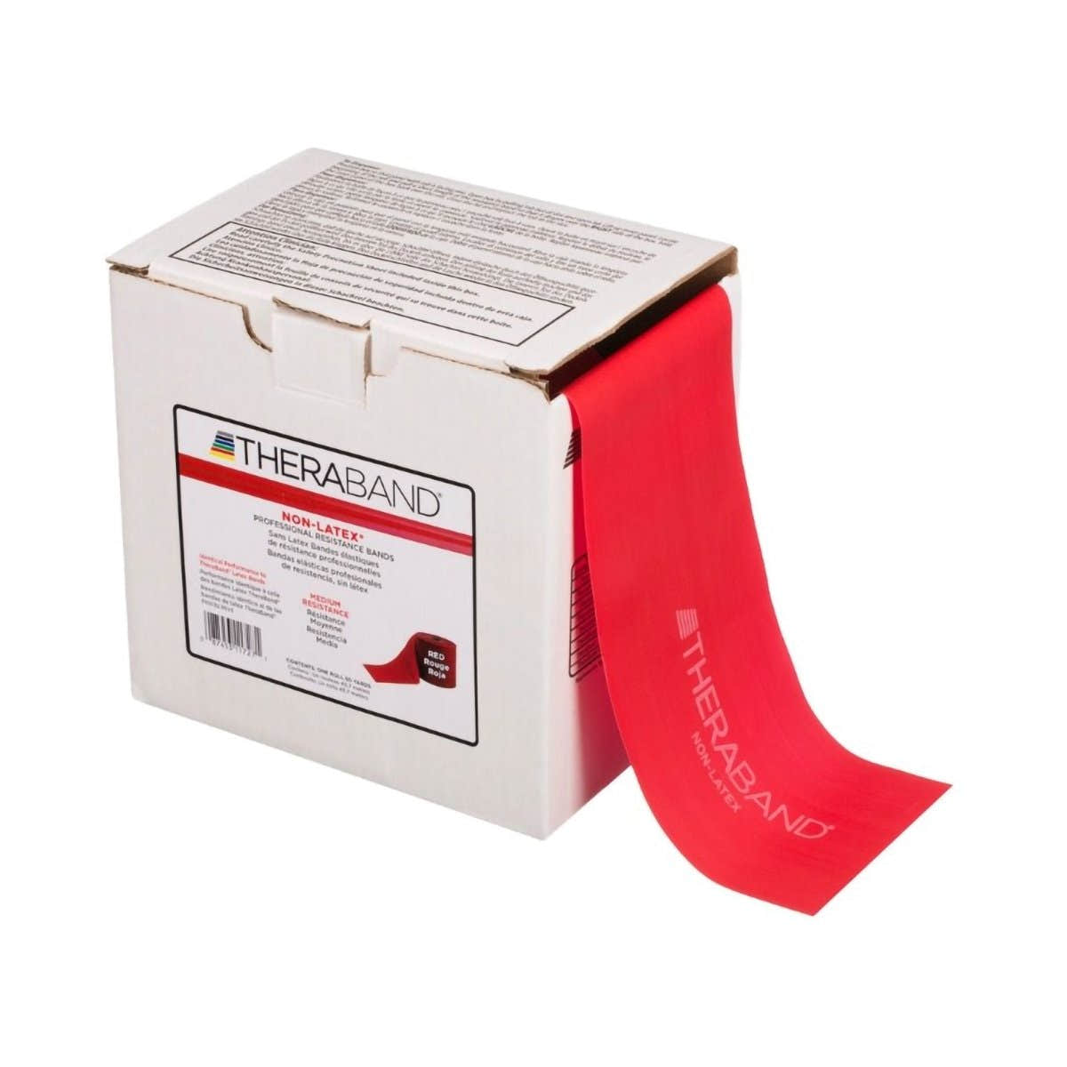 TheraBand Exercise Resistance Band, Red, 4 Inch x 50 Yard - 796033_EA - 1
