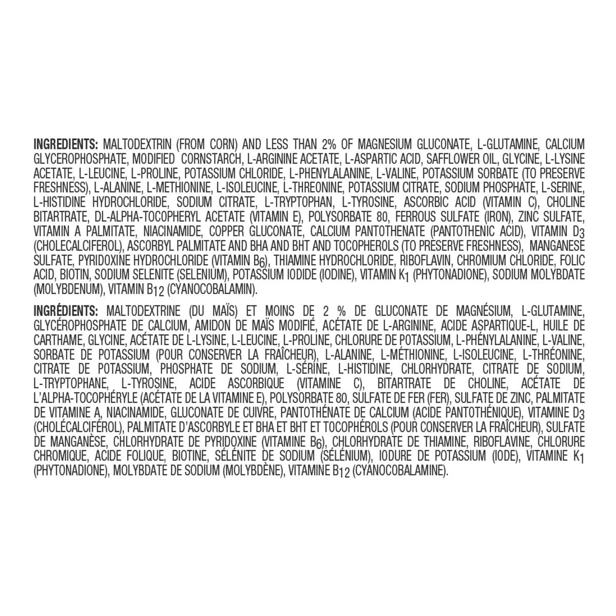 Tolerex Elemental Oral Supplement / Tube Feeding Formula