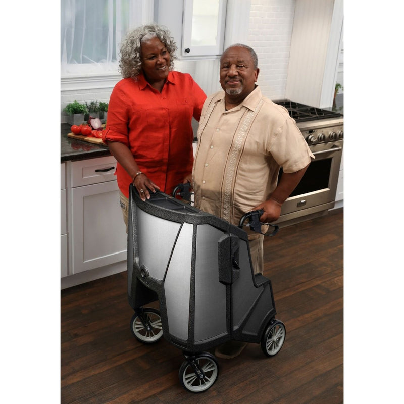 Tour Adjustable Height Folding 4 Wheel Rollator - 1208203_EA - 43