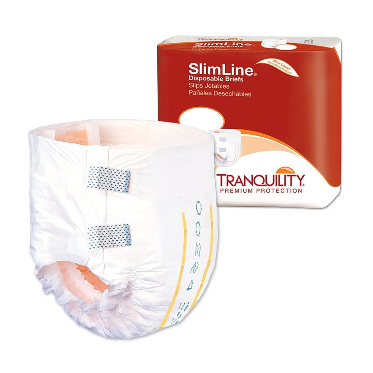 Tranquility SlimLine Incontinence Brief, Junior -Unisex - 695739_BG - 1