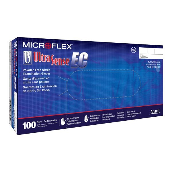 Ultrasense EC Nitrile Standard Cuff Length Exam Gloves - 588348_BX - 2