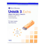 Unistik 3 Extra Safety Lancet - 539416_BX - 1