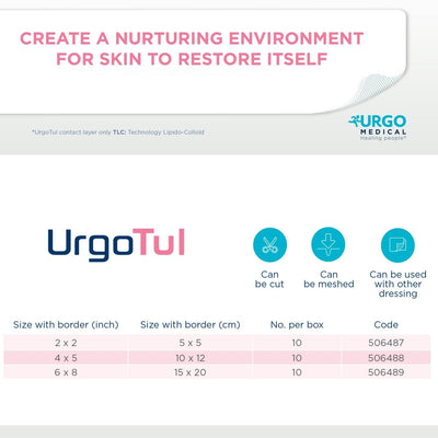 Urgotul Impregnated Contact Layer Dressing - 801850_BX - 7