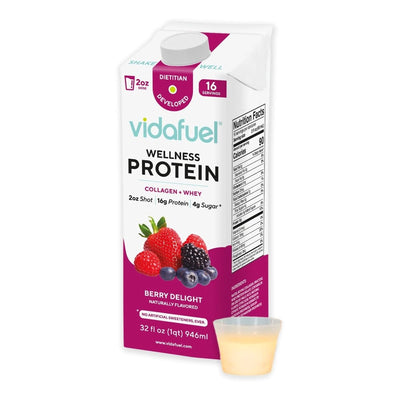 Vida Fuel Wellness Protein 32 oz Carton - 1244683_EA - 4