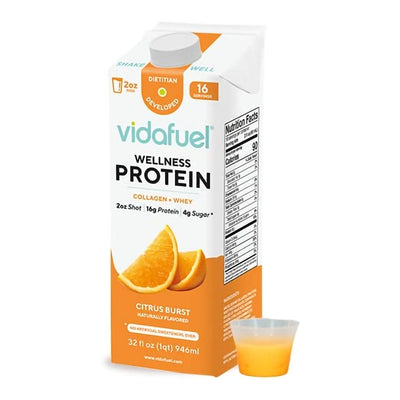 Vida Fuel Wellness Protein 32 oz Carton - 1244683_EA - 5