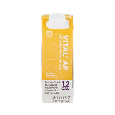 Vital AF 1.2 Cal Therapeutic Nutritional Drink Vanilla Flavor, Ready to Use, 8-oz Carton - 1048222_EA - 1