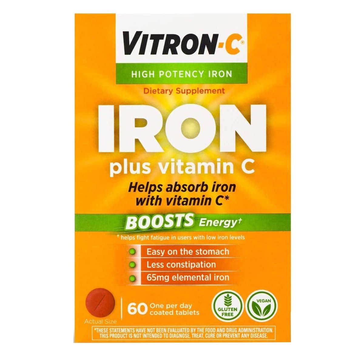 Vitron C Ascorbic Acid / Iron Supplement - 699765_BT - 1