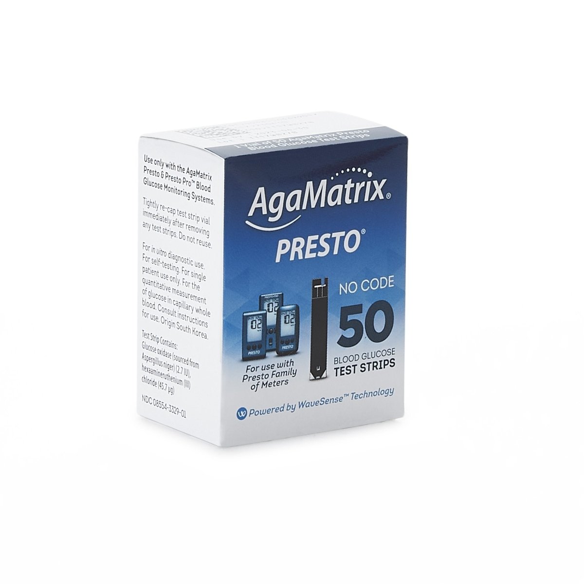 Wavesense Presto Blood Glucose Test Strips - 693966_EA - 1