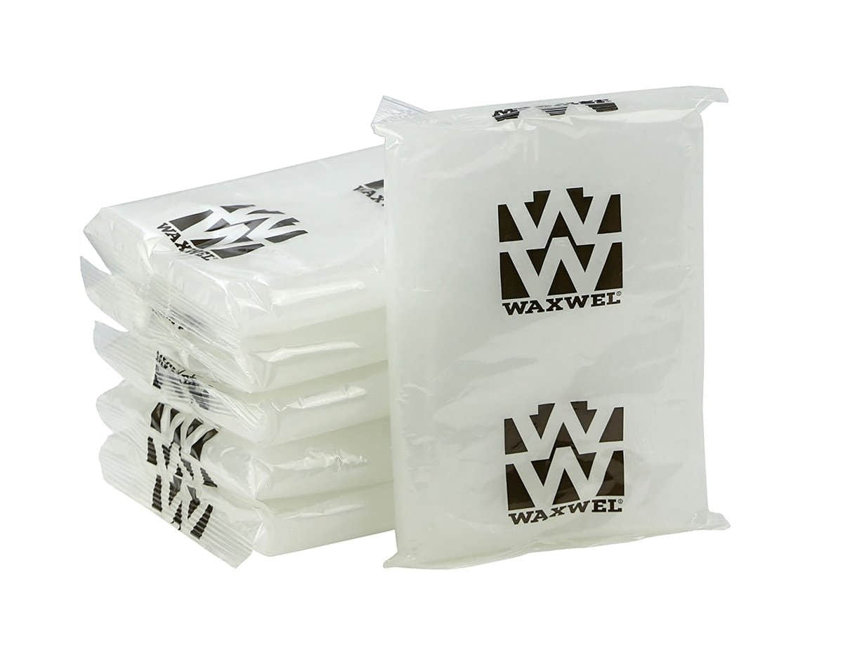 WaxWel Paraffin Bath Blocks, Fragrance-Free, 1 lb. - 1103104_BX - 1